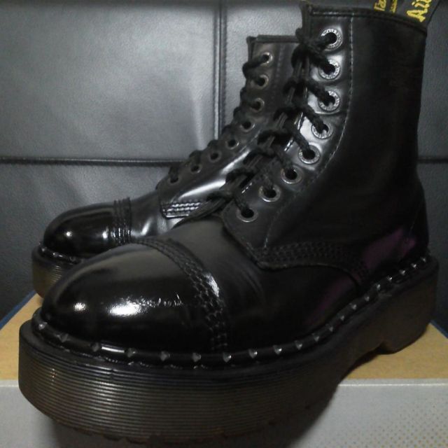 激レア】Dr.Martens 英国製 クレイジーボム UK7 厚底 8ホール www