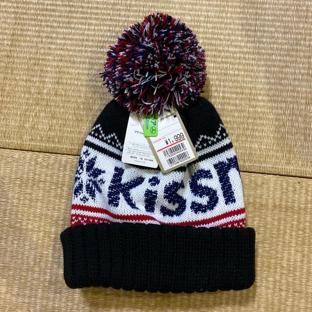 kissmark(キスマーク)のkissmark キスマーク ニット帽 ジュニア レディースの帽子(ニット帽/ビーニー)の商品写真