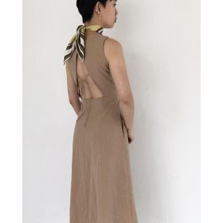 トゥデイフル(TODAYFUL)のtodayful/ back open tie dress(ロングワンピース/マキシワンピース)