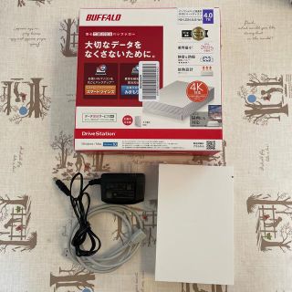 バッファロー(Buffalo)のBUFFALO HDD 4TB(PCパーツ)