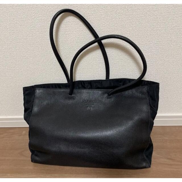 PRADA - 専用　PRADA レザー　トートバッグ　黒