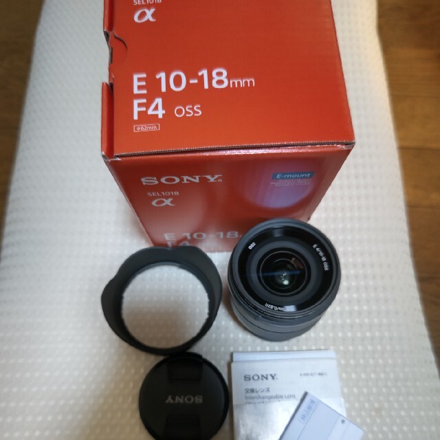 【美品】Sony  E 10-18mm F4 OSS SEL1018 広角レンズ