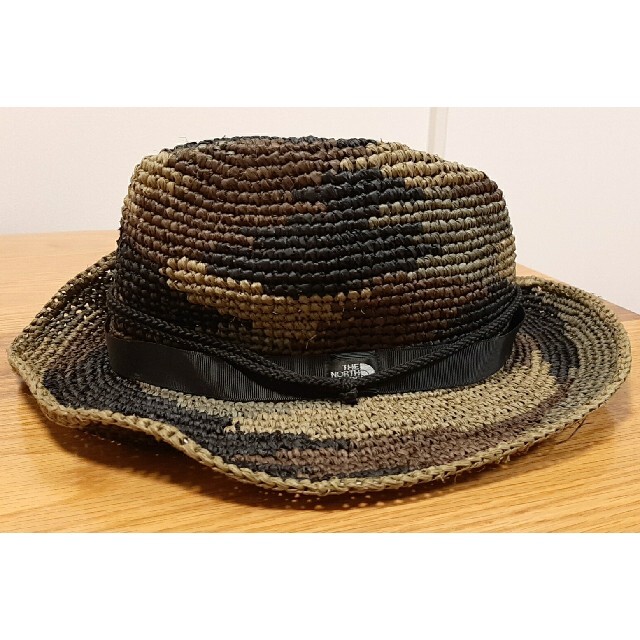 THE NORTH FACEノベルティラフィアハット ノースフェイス 麦わら帽子