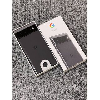 グーグルピクセル(Google Pixel)の☆新品未使用 Google Pixel 6 128GB Black SIMフリー(スマートフォン本体)