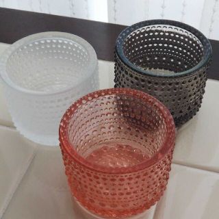 イッタラ(iittala)の新品未使用 イッタラ カステヘルミ キャンドルホルダー 3個セット(その他)