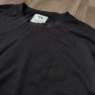 レア！ワイスリーY3 Y-3 ブラックプリント　ドルマンスリーブTシャツ