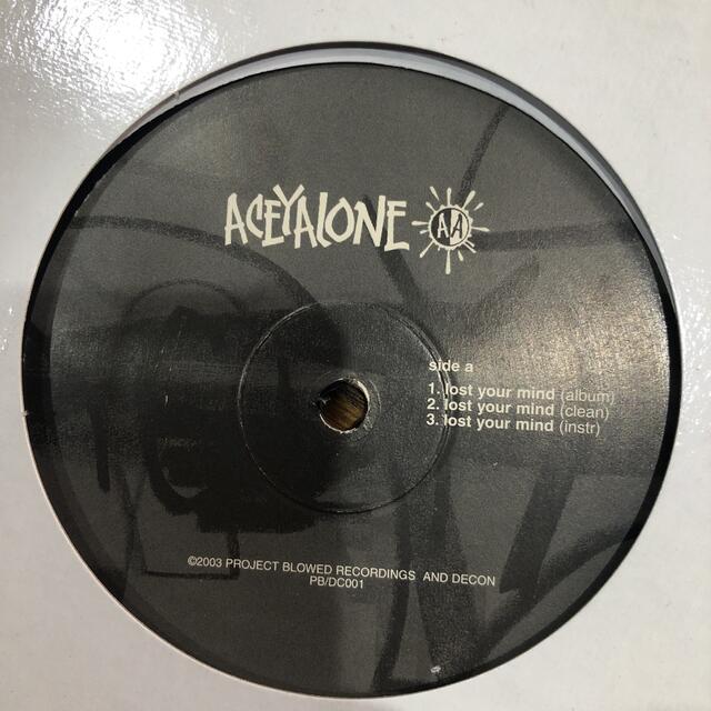 ACEYALONE-Lost Your Mind (RJD2 製)レア盤レコード