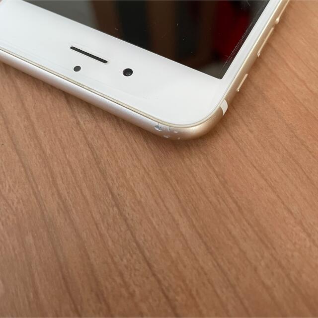 iPhone(アイフォーン)のiPhone6 64GB ゴールド スマホ/家電/カメラのスマートフォン/携帯電話(スマートフォン本体)の商品写真