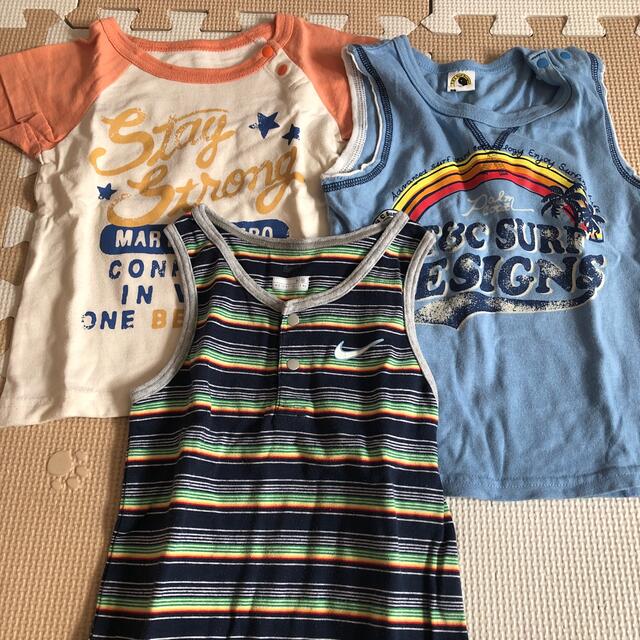 carter's(カーターズ)の男の子　夏服　まとめ売り　Tシャツ　タンクトップ　11枚セット！　80サイズ キッズ/ベビー/マタニティのベビー服(~85cm)(Ｔシャツ)の商品写真