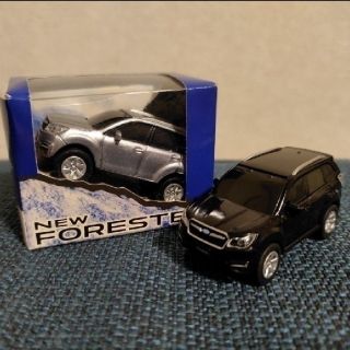 スバル - スバル フォレスター プルバックカー シルバー ノベルティの