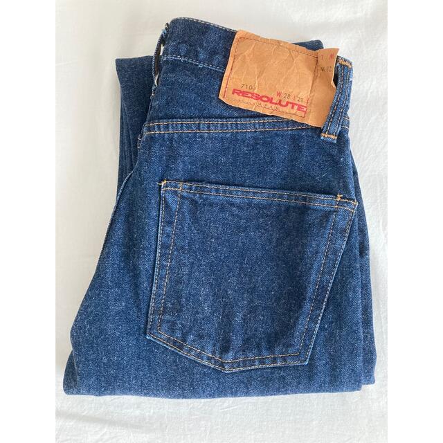ランキングや新製品 DENIME L28 W28 リゾルト710 - デニム/ジーンズ 早割販売中 ほぼ未使用 710 RESOLUTE デニム/ジーンズ