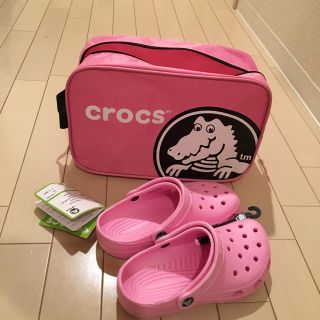 クロックス(crocs)のクロックス(ケース付き)(サンダル)