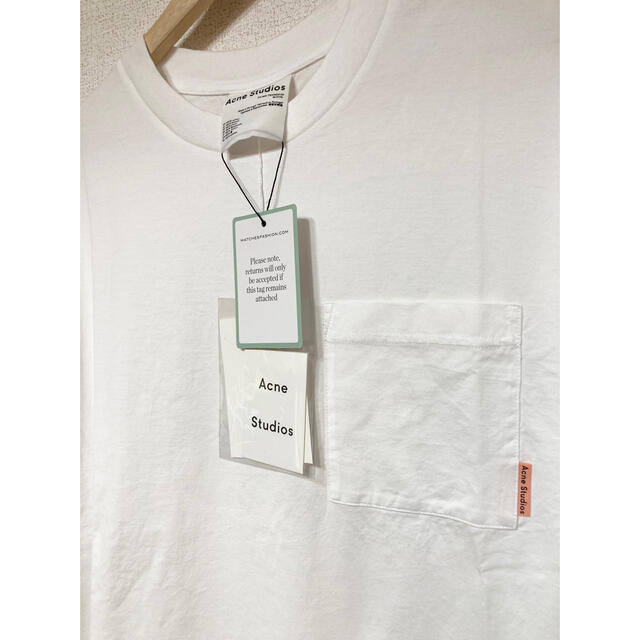 Tシャツ/カットソー(半袖/袖なし)送料無料　新品未使用 acne studios アクネストゥディオズ Tシャツ