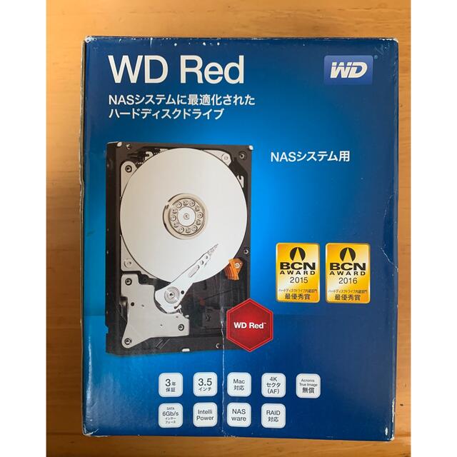 WesternDigital WD10EFRX (3.5インチ/1TB)