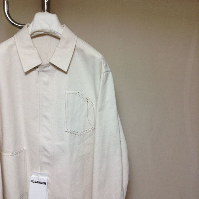 Jil Sander(ジルサンダー)の新品 48 JIL SANDER 20ss キャンバスジャケット 488 メンズのジャケット/アウター(ブルゾン)の商品写真