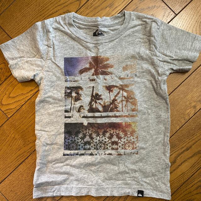 QUIKSILVER(クイックシルバー)のQuick Silver ☆ 120㎝ Tシャツ グレー キッズ/ベビー/マタニティのキッズ服男の子用(90cm~)(Tシャツ/カットソー)の商品写真