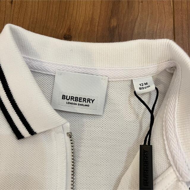 BURBERRY(バーバリー)の【新品未使用】バーバリー　ポロ　ワンピース キッズ/ベビー/マタニティのベビー服(~85cm)(ワンピース)の商品写真