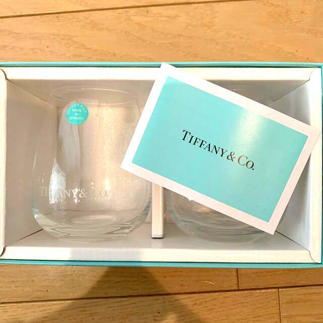 215 TIFFANY&Co. グラス2セット　未使用