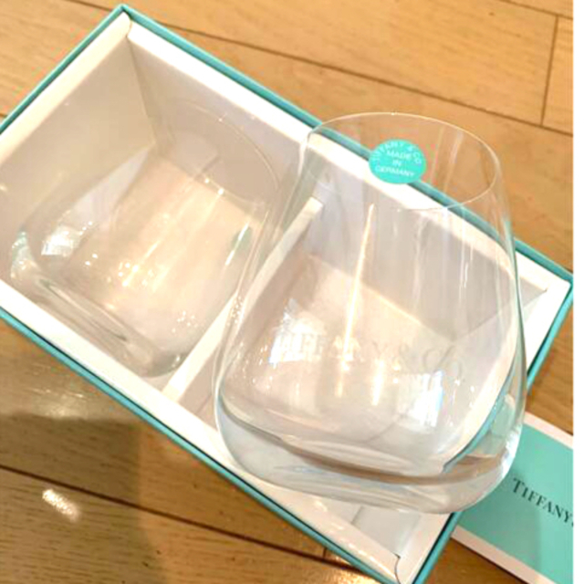 215 TIFFANY&Co. グラス2セット　未使用