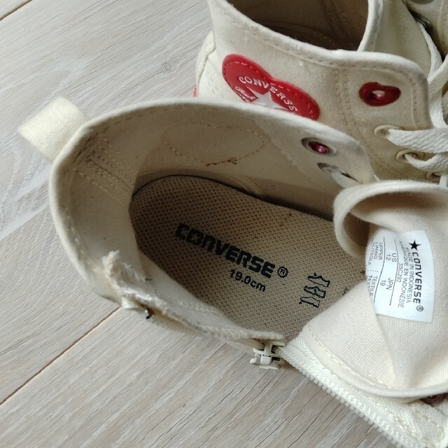 CONVERSE(コンバース)のゆまかり様専用　コンバース　オールスター　キッズ　19㌢ キッズ/ベビー/マタニティのキッズ靴/シューズ(15cm~)(スニーカー)の商品写真