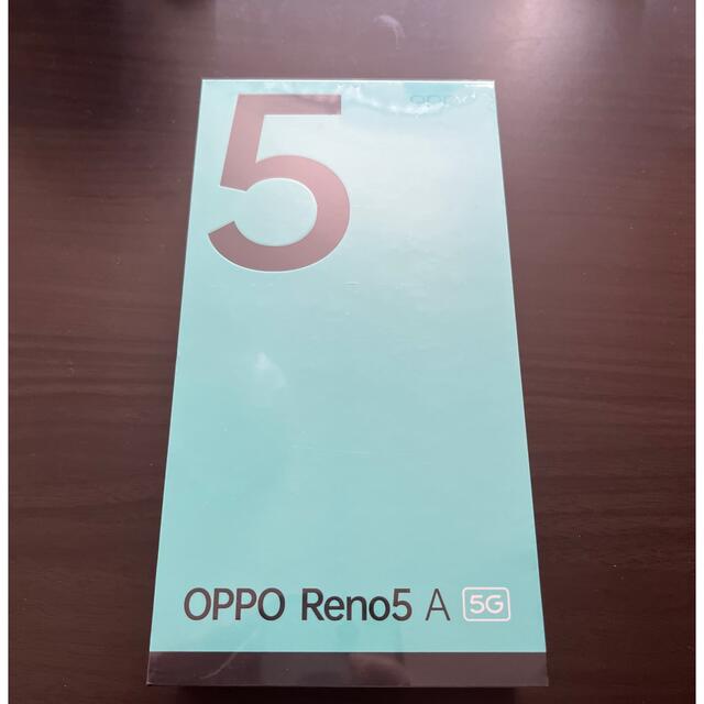 新品未開封 ワイモバイルOPPO Reno5 A A101OP シルバーブラック