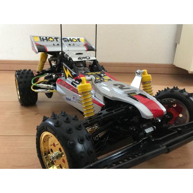 【新品！】タミヤ スーパーホットショット 2012 復刻版 完全フルセット！ エンタメ/ホビーのおもちゃ/ぬいぐるみ(ホビーラジコン)の商品写真