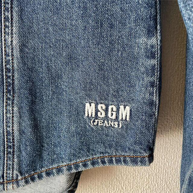 新品未使用☆MSGM ハート型デニムシャツ 3