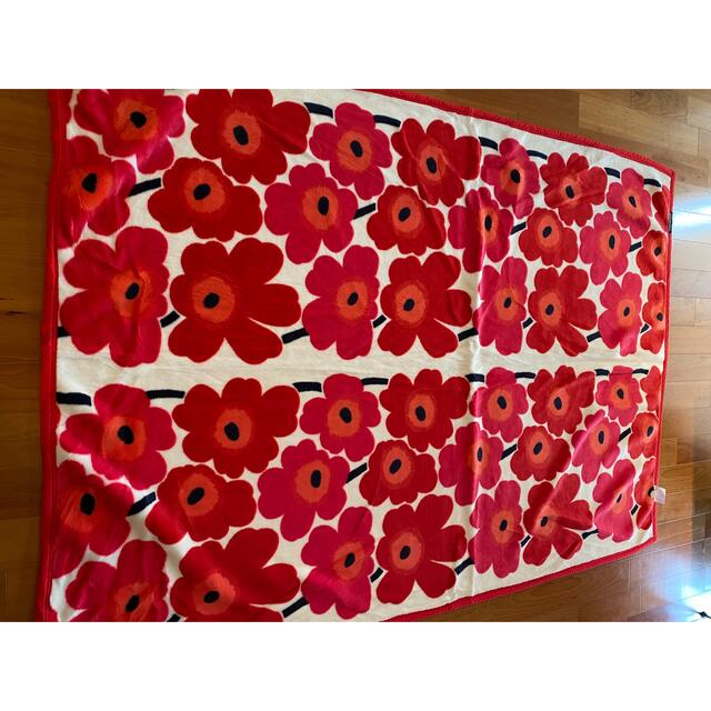 marimekko(マリメッコ)のマリメッコ 毛布 1400×2000 キッズ/ベビー/マタニティの寝具/家具(毛布)の商品写真