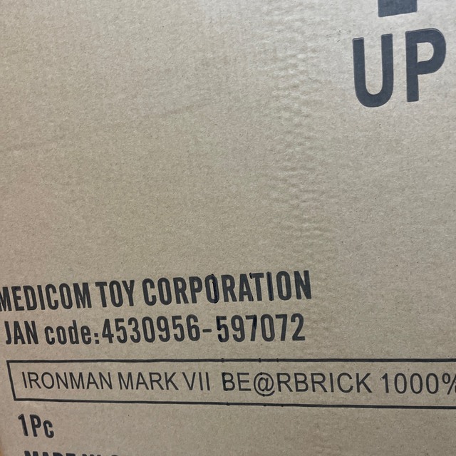 MEDICOM TOY(メディコムトイ)のBE@RBRICK IRON MAN MARK VII DAMAGE 1000% エンタメ/ホビーのフィギュア(その他)の商品写真