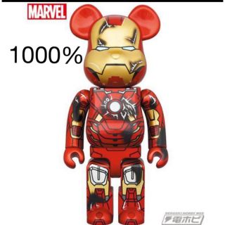 メディコムトイ(MEDICOM TOY)のBE@RBRICK IRON MAN MARK VII DAMAGE 1000%(その他)