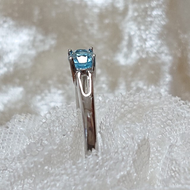 ブルートパーズのリング(シルバー製) レディースのアクセサリー(リング(指輪))の商品写真