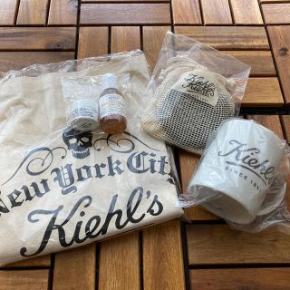 キールズ(Kiehl's)の未使用品！キールズ　ノベルティ&大きいサンプルセット(サンプル/トライアルキット)