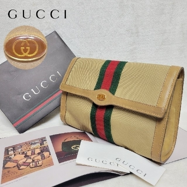 GUCCI クラッチ バッグ オールドグッチ セカンドバッグ クラッチバッグ