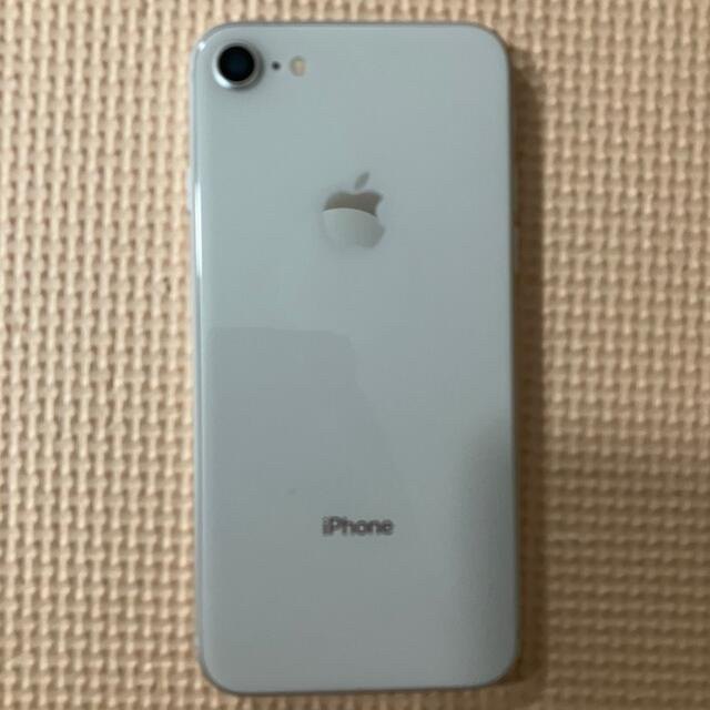 iPhone8 128GB Silver 初期化済　バッテリー86%スマホ家電カメラ