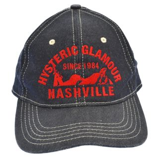 新品　ヒステリックグラマー　デニムキャップ　Hysteric Glamour