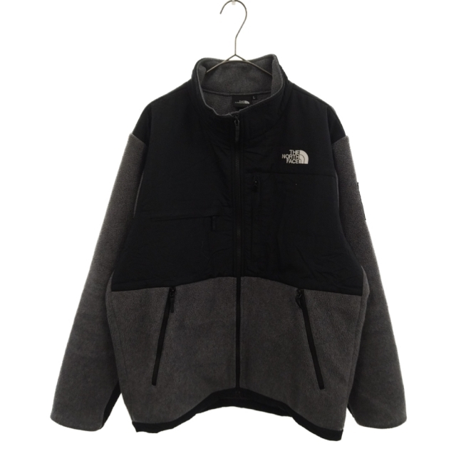 60センチ肩幅THE NORTH FACE ザノースフェイス Denali Jacket NA72051 デナリジャケット フリース グレー/ブラック