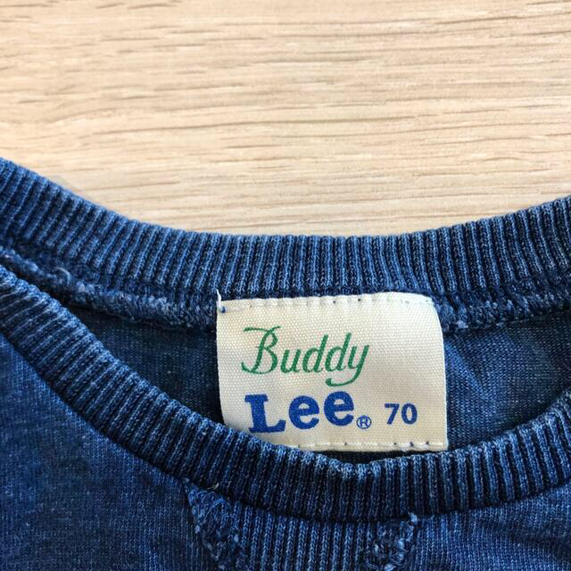 Buddy Lee(バディーリー)のBuddy Lee ・champion Tシャツ2枚セット　70 キッズ/ベビー/マタニティのベビー服(~85cm)(Ｔシャツ)の商品写真