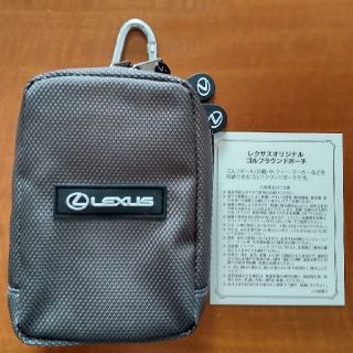 トヨタ(トヨタ)のお値下げ！レクサス ゴルフラウンドポーチ(バッグ)