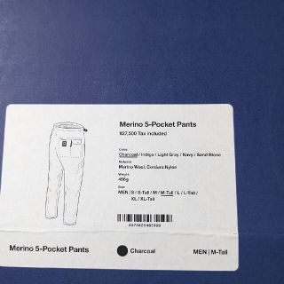 山と道 Merino 5-Pocket Pants メリノウールパンツの通販 by A.nisus's