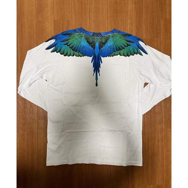 MARCELO BURLON(マルセロブロン)のMARCELO BURLON マルセロブロン マルセロバーロン フェザーTシャツ メンズのトップス(Tシャツ/カットソー(七分/長袖))の商品写真