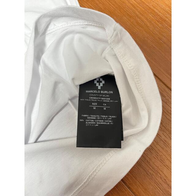 MARCELO BURLON(マルセロブロン)のMARCELO BURLON マルセロブロン マルセロバーロン フェザーTシャツ メンズのトップス(Tシャツ/カットソー(七分/長袖))の商品写真