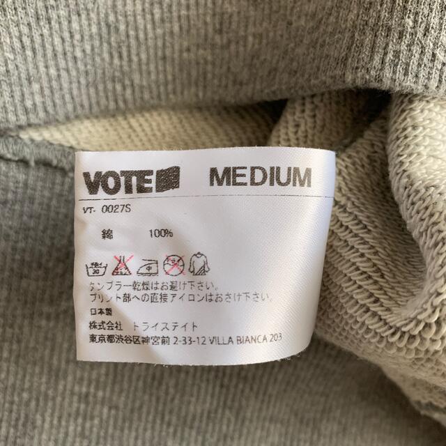 BEAUTY&YOUTH UNITED ARROWS(ビューティアンドユースユナイテッドアローズ)の【ホッシー様専用】Vote make new clothes スウェット　M メンズのトップス(スウェット)の商品写真