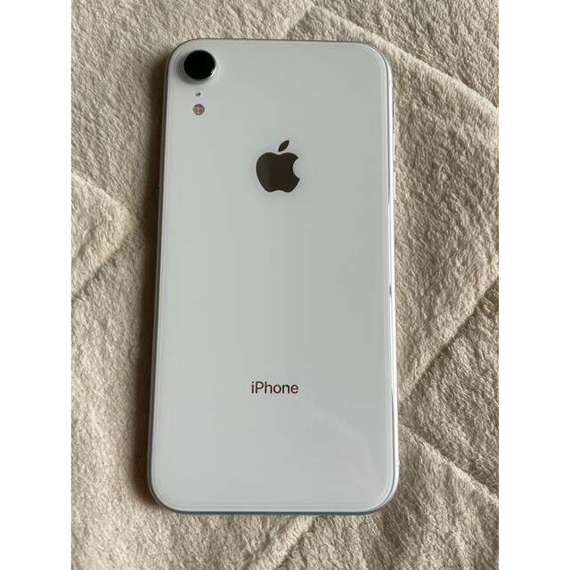 値下げ　アップル iphonexr  64G ホワイト