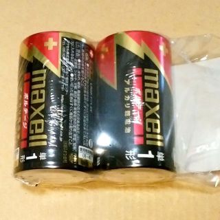 マクセル(maxell)の【送料込】液もれ補償付　アルカリ乾電池 単１　マクセル  ボルテージ 　２本(防災関連グッズ)