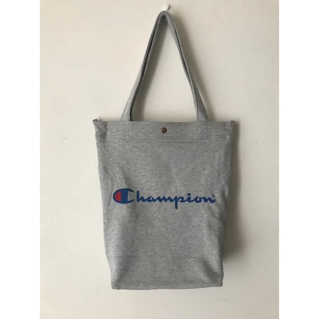 Champion(チャンピオン)の【レア!新品】非売品チャンピオン スウェットトートバッグ レディースのバッグ(トートバッグ)の商品写真