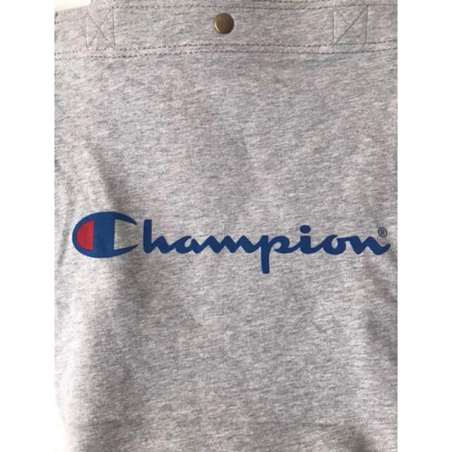 Champion(チャンピオン)の【レア!新品】非売品チャンピオン スウェットトートバッグ レディースのバッグ(トートバッグ)の商品写真