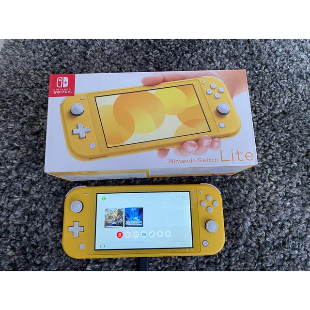 「美品」Nintendo Switch Lite イエロー