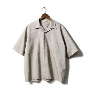 オーラリー(AURALEE)のAURALEE SELVEDGE WEATHER CLOTH HALF SH(シャツ)