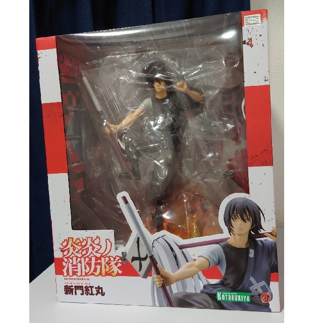 コトブキヤ ARTFX J 炎炎ノ消防隊 新門紅丸 フィギュア コトブキヤ ARTFX J 炎炎ノ消防隊 新門紅丸 フィギュア