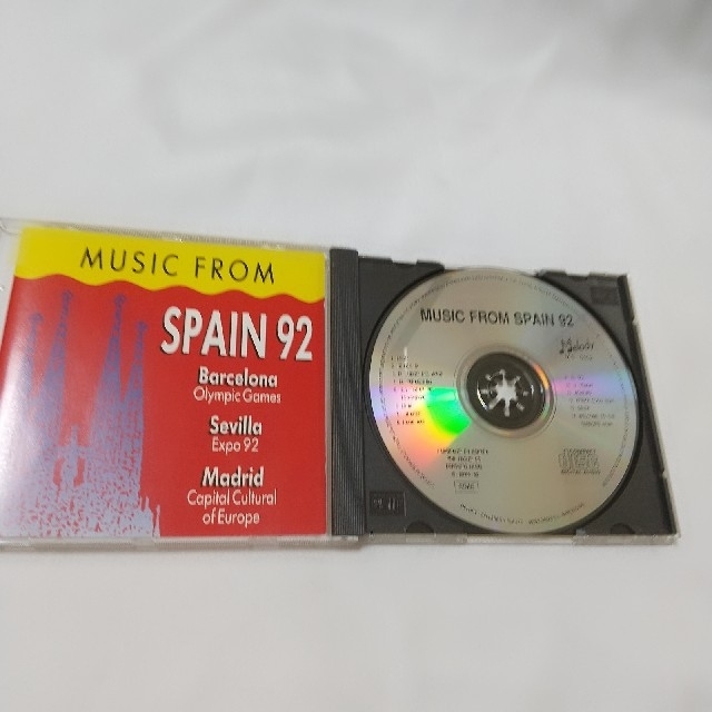 送料込みMUSIC FROM SPAIN92 Barcelona Sevilla エンタメ/ホビーのCD(その他)の商品写真